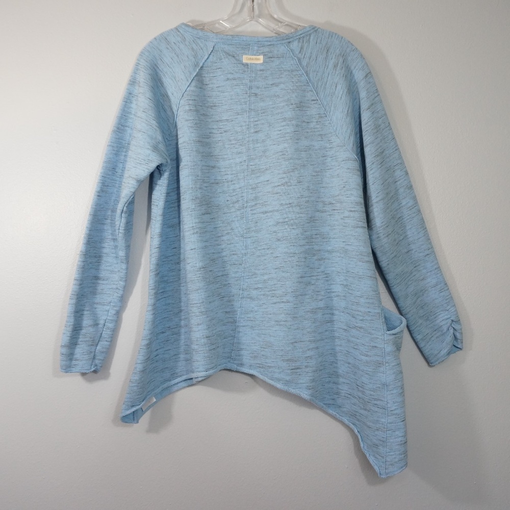 Calvin Klein Performance Quick Dry Blue Top - Picture 6 of 8
